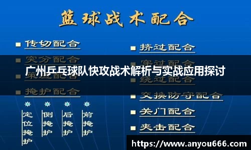 广州乒乓球队快攻战术解析与实战应用探讨